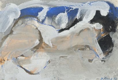Jacques PONCET (1921-2012)
Nu couché, 1963
Gouache,...