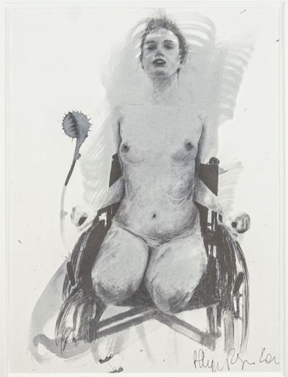 Philippe PASQUA (né en 1965)
Nu au fauteuil
Technique...