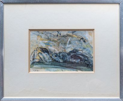 Georges ROMATHIER (1927-2017)
Le matin, nuages,...