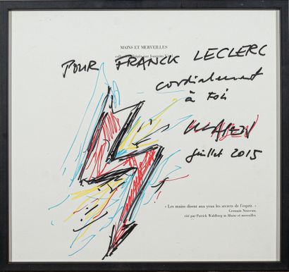 Peter KLASEN (né en 1935)
Flèche-éclair,...