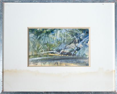 Georges ROMATHIER (1927-2017)
Sans titre
Aquarelle,...