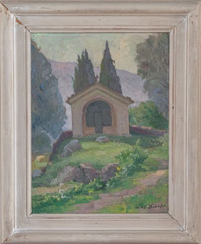 Michel DUBOST (1879-1952)
Vieille chapelle...