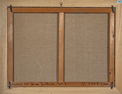 Régis BERNARD (1932-2021)
Paysage de Saint-Chef...