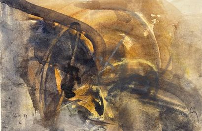 Georges ROMATHIER (1927-2017)
Sans titre,...
