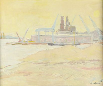 Jacques TRUPHÉMUS (1922-2017)
Port d'Amsterdam,...