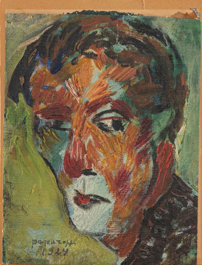 Georges PAPAZOFF (1894-1972)
Portrait, 1924
Huile...