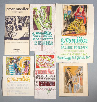 Georges MANILLIER
Ensemble de projets d'affiches...