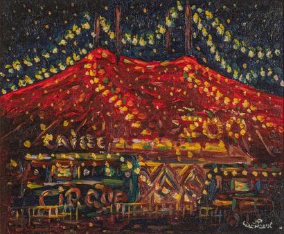 Jean Pierre LACHAUX (né en 1951)
Cirque dans...