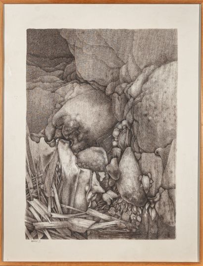 Pierre GAUDU (né en 1950)
Sans titre, 1979
Dessin...