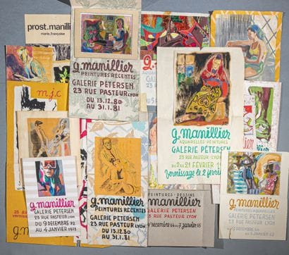 Georges MANILLIER
Ensemble de projets d'affiches...