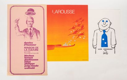 Ensemble de sept (7) affiches d'expositions
-...