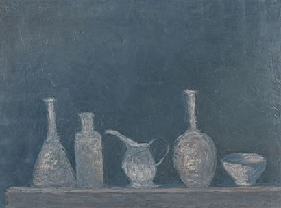 Régis BERNARD (1932-2021)
Nature morte aux...