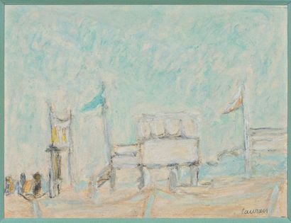 André LAURAN (1922-2009)
Gruissan Plage,...