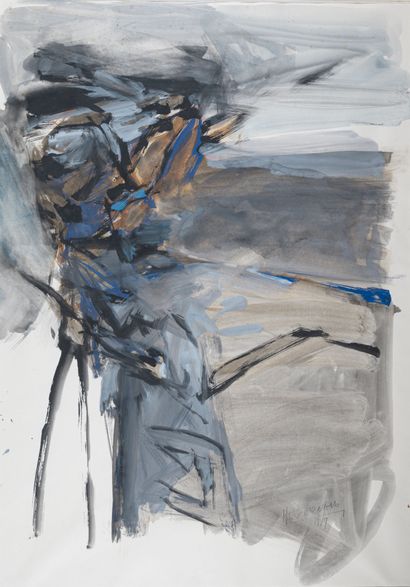 Maxime DARNAUD (1931-2015)
Sans titre, 1989
Gouache...