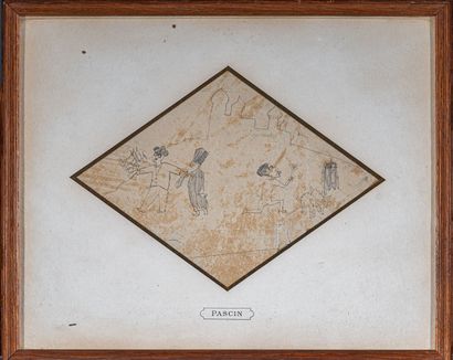 Jules PASCIN (1885-1930)
Papazoff en Bulgarie,...