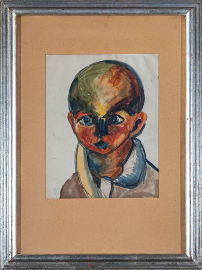 Georges PAPAZOFF (1894-1972)
Portrait, circa...