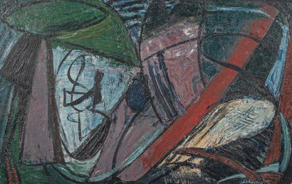 Gérard SCHNEIDER (1896-1986)
Sans titre,...