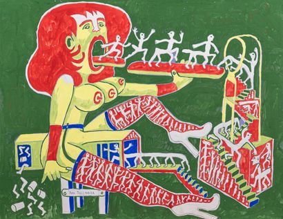 Yvon TAILLANDIER (1926-2018)
Sans titre
Gouache...