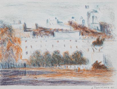 Jacques TRUPHÉMUS (1922-2017)
Place Bellecour
Lithographie...