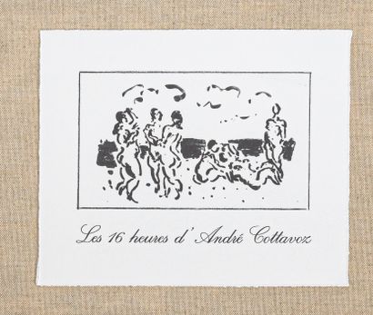 André COTTAVOZ (1922-2012)
Les 16 heures...