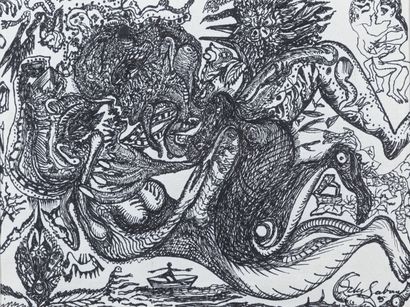 Ody SABAN (née en 1953)
Sans titre, 2005
Dessin...