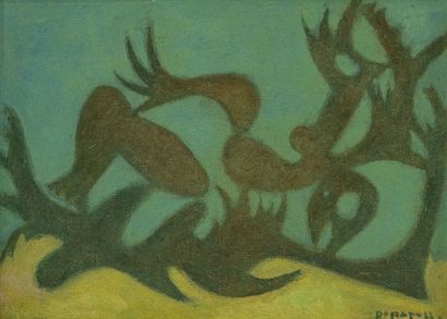 Georges PAPAZOFF (1894-1972)
Fantômes marins,...