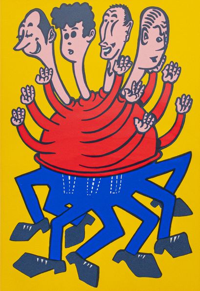 Hervé DI ROSA (né en 1959)
Sans titre, 2003
Sérigraphie,...