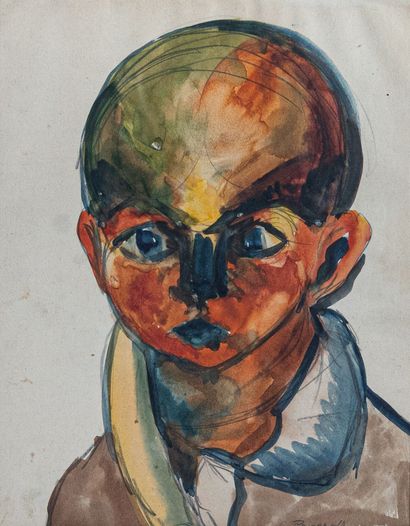 Georges PAPAZOFF (1894-1972)
Portrait, circa...