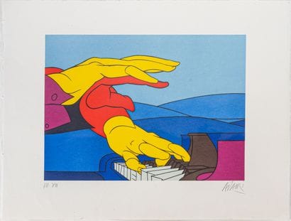 Valerio ADAMI (né en 1935)
Alegro
Lithographie,...
