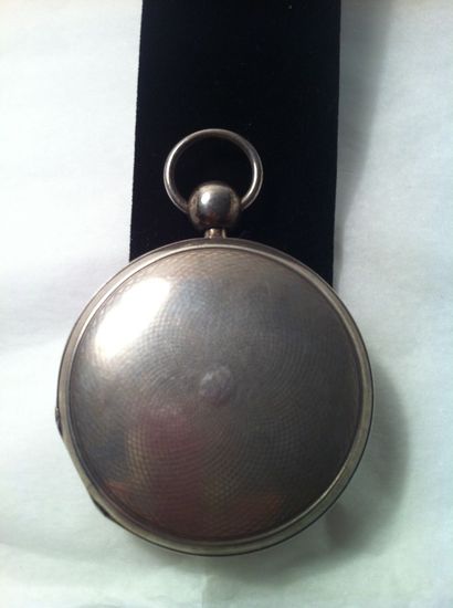 Montre de gousset à clef et à sonnerie en...