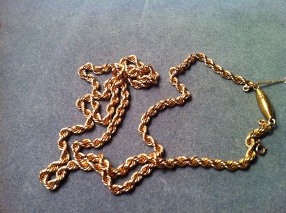 Chaine maille corde, chaînette de sécurité,...