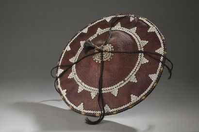 Moluccan Islands or Borneo, Indonesia
Basketwork...