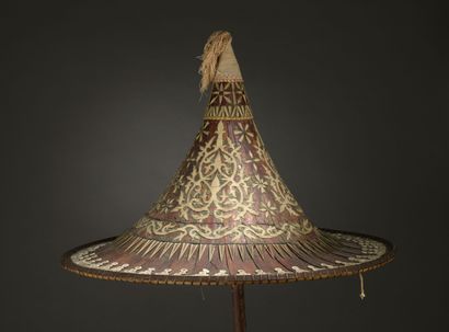 Moluccan Islands or Borneo, Indonesia
Conical...