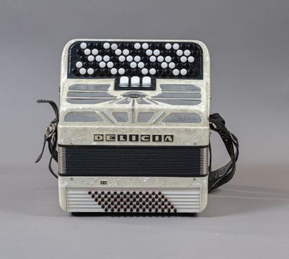 Delicia chromatic ACCORDEON 5 ranks, 72 basses,...