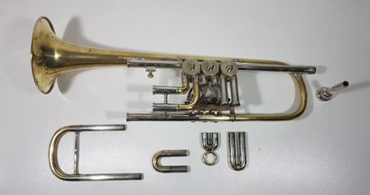 Pallet trumpet stamped on the bell W. PFEIFFER...