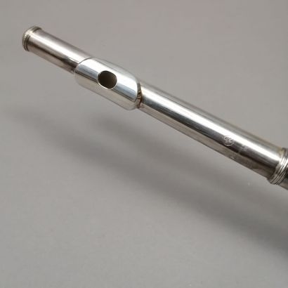 Yamaha flute, solid silver head, YFL 383...