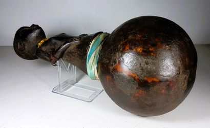 Luba, DR Congo
Divination rattle on calabash....