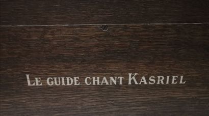 Kasriel singing guide made in the mid-twentieth...