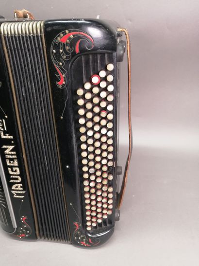 Maugen Frères chromatic accordion, four rows,...