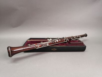 Triebert oboe in beautiful light rosewood,...