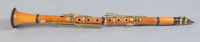 Anonymous French clarinet made in La Couture...