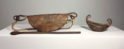 West Africa, mid-20th century.
- lost-wax...