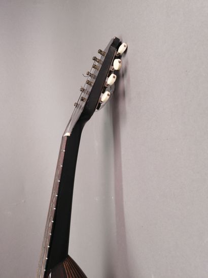 La Vésuvienne mandolin, signed on the top....