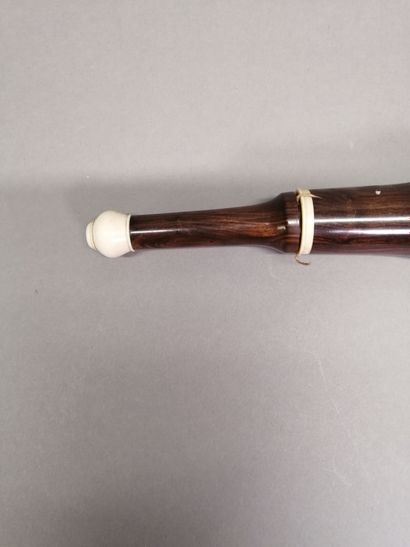 Rosewood flageolet made by Martin Frères...