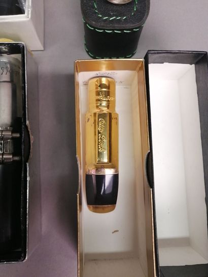 Set of new saxophone mouthpieces including:
1...