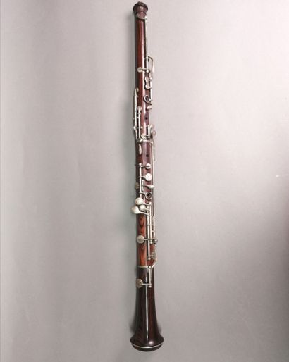 Triebert oboe in beautiful light rosewood,...