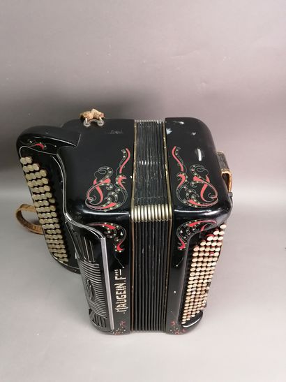 Maugen Frères chromatic accordion, four rows,...
