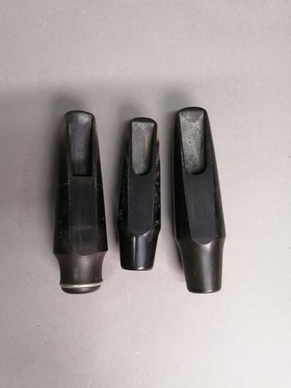 Set of three saxophone mouthpieces:
- an...
