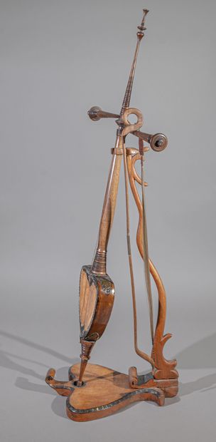 Cambodian violin, mid-twentieth century,...