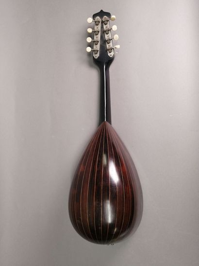La Vésuvienne mandolin, signed on the top....